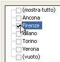 4 - clicca su OK. Per rivisualizzare tutti i campi di riga, 1 - clicca sul triangolino a destra della voce "categoria" 2 - metti la spunta sulla casella "(mostra tutto)" 3 - clicca su OK.