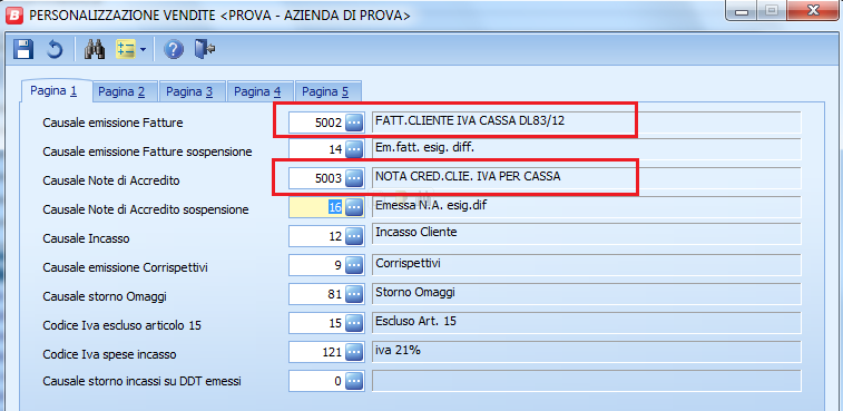 Se si emettono o ricevono anche documenti in regime IVA ordinario il programma di contabilizzazione deve essere lanciato in due momenti: La prima volta filtrando per tipo bolla/fattura scelto per i