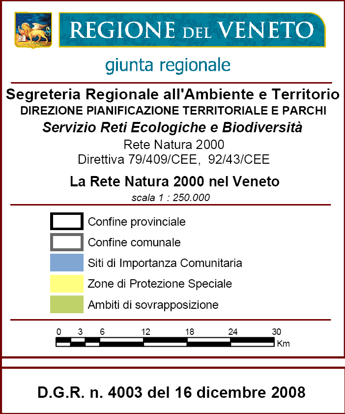 2.5 DISTANZA DAI SITI DELLA RETE NATURA 2000 E DAGLI ELEMENTI CHIAVE DI QUESTI Dall analisi cartografica e dai dati topografici della