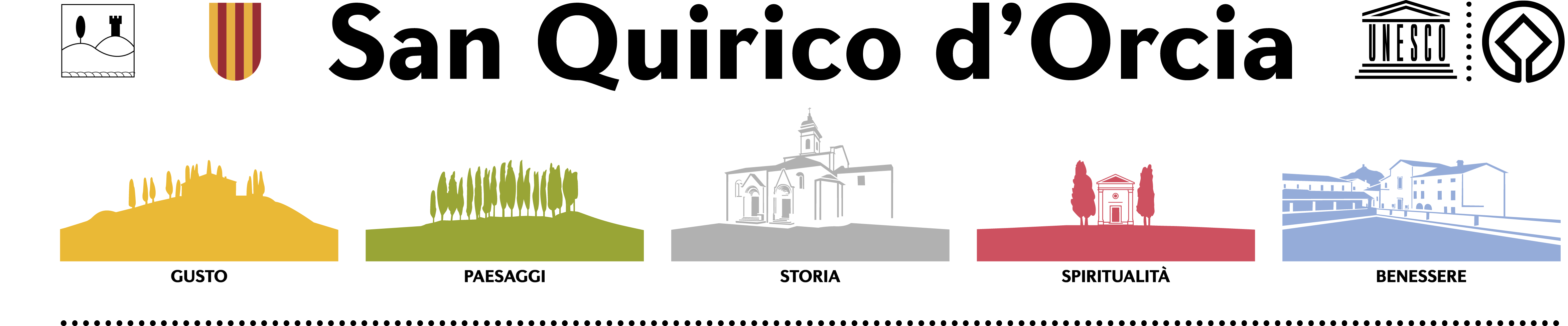 4 NUOVA IMMAGINE COORDINATA DEL COMUNE DI SAN QUIRICO D ORCIA Per rafforzare la valorizzazione del patrimonio storico-culturale e promuovere il territorio di San Quirico in Italia e nel mondo,