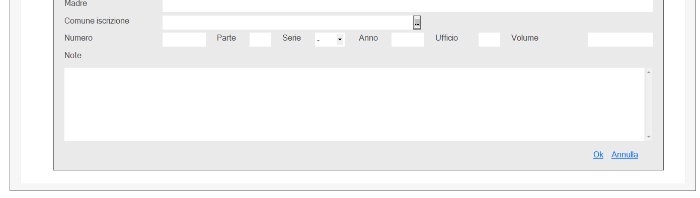 PROCEDURA STATO CIVILE Modifiche agli archivi (SC 1384) Gestione della procedura Stato civile con archivi mysql ed inserimento nella procedura Anagrafe Nascita Gestione comunicazioni a seguito