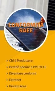 PV CYCLE GLI STRUMENTI Adesione e rendicontazione immesso per il finanziamento RAEE (https://extranet.pvcycle.