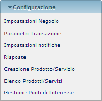 7.2.2 Servizio Geolocalizzazione Il servizio di Geolocalizzazione permette di offrire i propri prodotti/servizi agli utenti di UP Mobile che si trovino all interno di un area geografica prestabilita.