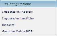 7.2.3 Servizio Mobile POS Il servizio di Mobile POS permette di trasformare il proprio dispositivo mobile in un terminale per accettare i pagamenti da parte degli utenti di UP Mobile.