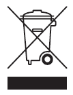 RICICLAGGIO PER LA SALVAGUARDIA DELL'AMBIENTE Quando su un prodotto è riportato questo simbolo, significa che non deve essere smaltito assieme ai rifiuti domestici o commerciali.