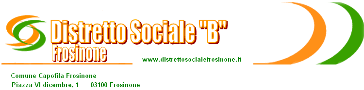 SEGRETARIATO SOCIALE e SERVIZIO SOCIALE PROFESSIONALE Il servizio è presente in tutti i Comuni del Distretto Sociale B Sub-ambito A: Comune di Veroli Ufficio Servizi Sociali Comune di Boville Ernica