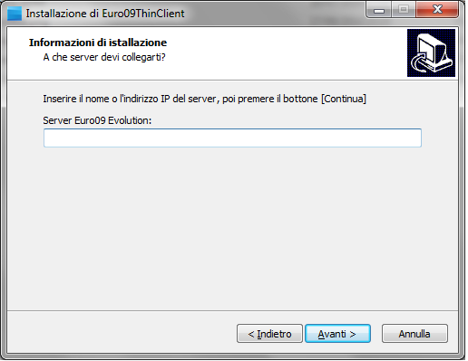 In BBS è disponibile un nuovo setup Evolution che contiene il necessario per l istallazione di Euro09 Evolution 4 e di AcuConnect Thin Client.