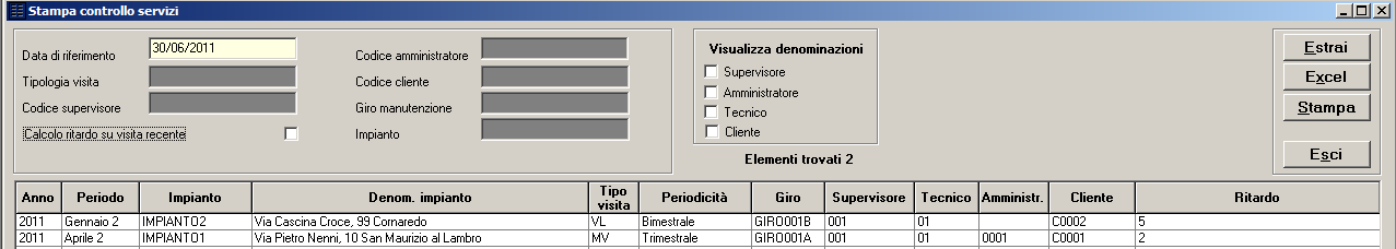 148 Manuale Operativo Excel per esportare i dati visualizzati in un foglio Excel;