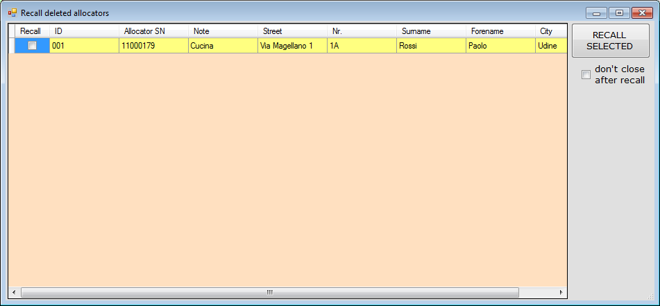 Save as... allows to save the list to a new file. New list clear the current list and start to compose a new list.