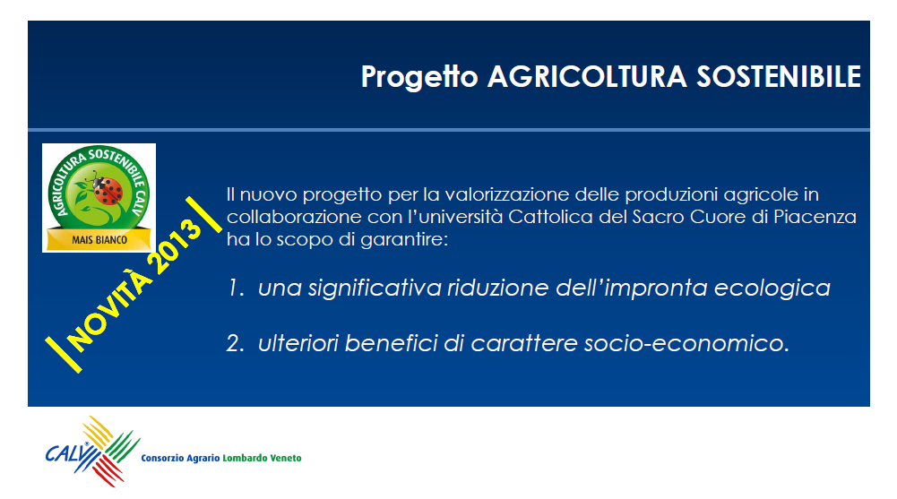 Consorzio agrario Lombardo Veneto: nuove