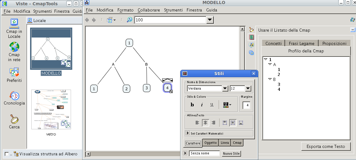 PROGETTO didattico - gli strumenti applicativi Mappare le conoscenze in classe Cmap tool Freewere ( per windows LINUX MAC) C- MAPS è un applicativo