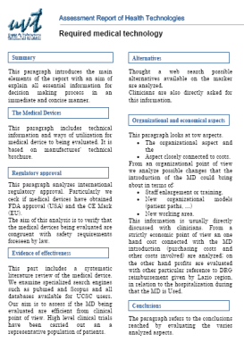 RIGOUR The Report Economic assessment/modeling/ budget impact assessment Expert consultation & involvement Expert guidance on research methodology Meta analysis Literature search -