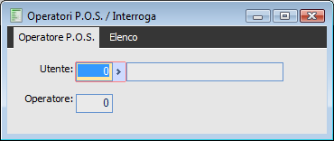 A D H O C R E V O L U T I O N P O S 7. 0 Operatori P.O.S. Gli operatori sono i soggetti che caricano i dati della vendita.