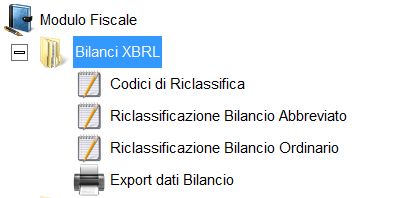 Bilancio XBRL In Vision sono presenti diverse soluzioni in materia di bilanci : bilanci contabili consentono di ottenere stampe basate sulla direttamente struttura del Piano dei Conti bilanci