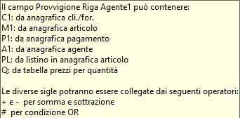 Configurazione documenti Chiaramente tutta la gestione dei prezzi per quantità trova applicazione nella procedura di input documenti, ma per arrivare a questo sarà necessaria una opportuna codifica