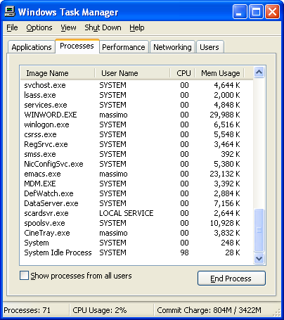 Soluzione Soluzione: sistemi multiprogrammati In realtà: Ordinare (C1) Preparare il caffé (C1) Client 1 Ordinare (C2) Preparare il caffé (C2) Client 2 Pagare (C1) 121 Pagare (C2) Quando il processore