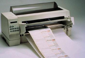 28 La stampante ad aghi Le stampanti ad aghi (o a matrice di punti) sfruttano l'impatto di una serie di