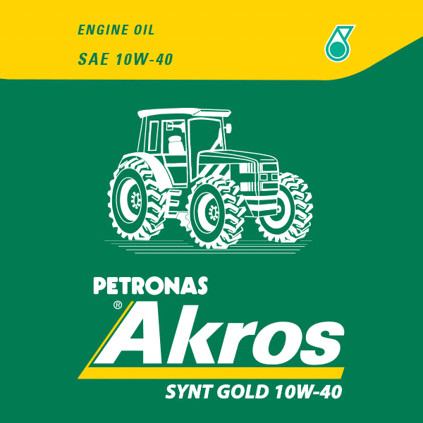 AKROS SYNT GOLD Cod. 2250 Oli motore multigrado con basi sintetiche macchine agricole di elevate prestazioni con motore turbo o aspirato di ogni tipo e potenza.