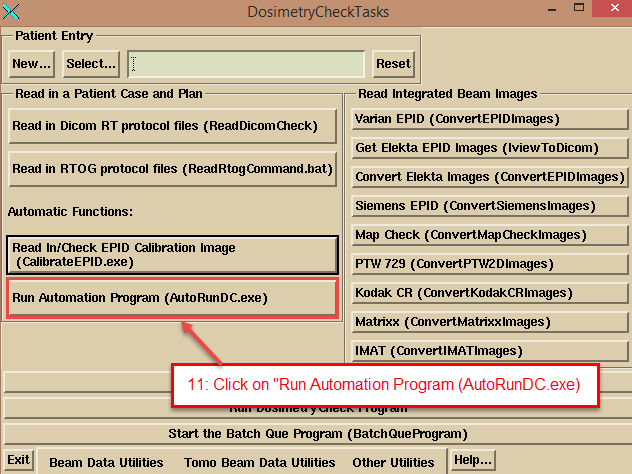 Manuale di funzionamento Dosimetry Check, Pagina 16 di 39 Elaborazione automatica L'automatizzazione viene impostata definendo tre cartelle per ciascun EPID da monitorare: una cartella di