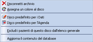 4 In questo modo ArchiMed Suite lavorerà su più dischi e potrete memorizzare dati differenti sul disco desiderato.