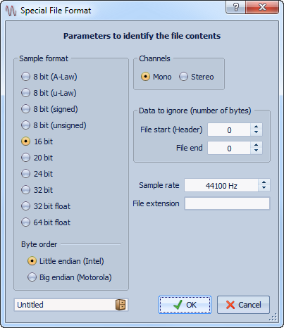 Modifica del file audio Gestione di file nell'area di lavoro File Audio Modifica delle selezioni in nuovi file mediante il menu PROCEDIMENTO 1.