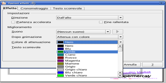 Utilizzare i pulsanti Modifica ordine per modificare l ordine di animazione. Figura 6.53 Pulsanti modifica ordine Riferimento al Sample Test AM6.1 Domanda n.