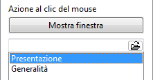 Finestre personalizzate PTE offre la possibilità di visualizzare delle finestre personalizzate durante la visualizzazione di una presentazione.