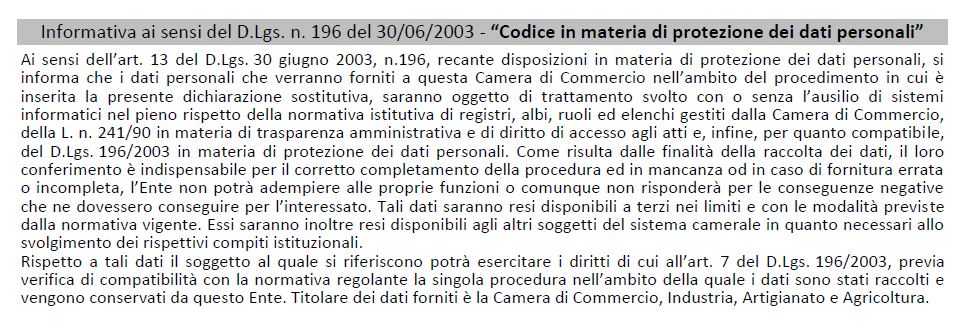 N.b. Il presente modulo deve essere compilato, predisposto in formato pdf/a,