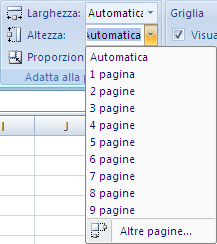 G. Pettarin ECDL Modulo 4: Excel 43 Larghezza, Altezza, Proporzioni Infine puoi decidere se nascondere o visualizzare, stampare o non stampare, la griglia e le intestazioni di riga e colonna (le