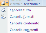 G. Pettarin ECDL Modulo 4: Excel 82 Nella parte sottostante alla casella per inserire la password, si possono specificare le opzioni che si desidera attivare per chi vuole utilizzare il foglio di