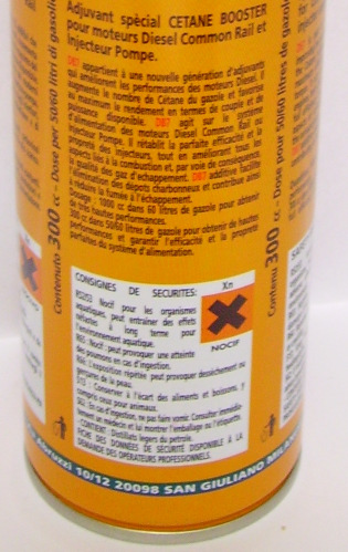 D.R.S. DISTRIBUZIONE RICAMBI SPORTIVI V.Capecelatro 12 20148 MILANO Telefono 02. 400.73.491 email: MILANO_DRS@YAHOO.IT WWW.MILANODRS.IT ADDITIVI GASOLIO PER MOTORI DIESEL 81147002 Additivo gasolio.