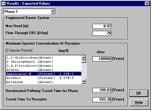 9.4. FUNZIONE EXPECTED VALUES Oltre ai risultati completi, compresi quelli generati dall'analisi Monte Carlo, è anche possibile ottenere l'equivalente di un calcolo deterministico accedendo alla