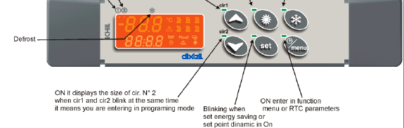 ITALIANO - ENGLISH pag. 15 5 USO DELLA REGOLAZIONE X UTENTE / USER MICROPROCESSOR CONTROL DEVICE 5.