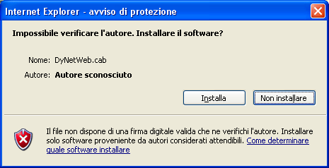 Selezionare la voce Verifica aggiornamenti. 4. Il programma esegue il collegamento a Internet.