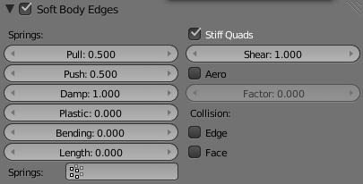 Adesso è la volta del cubo. Selezionatelo e andate nel menu Physics. Questa volta attivate la voce Soft Body. Per fare in modo che il cubo cada disattivate la voce Soft Body Goal.