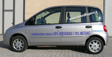 Motori alimentati con miscele contenenti idrogeno I veicoli sono alimentati con benzina, gas naturale, gasolio o GPL.