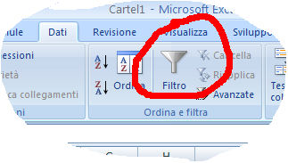 nella prima parte, dalla colonna A alla colonna F abbiamo la nostra tabella principale dove andremo ad inserire i dati relativi ad ogni libro.