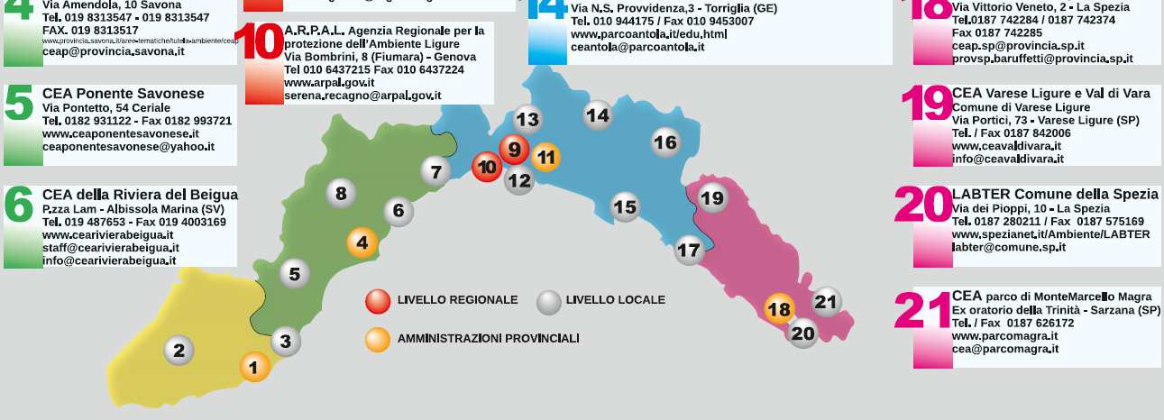 Altre attività di informazione ed educazione ambientale L Assessorato regionale all Ambiente, che ha anche una delega esplicita sui temi dello sviluppo sostenibile e degli stili di vita consapevoli,