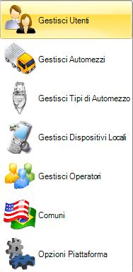 1.4 Configurazione e gestione degli utenti Gli Utenti rappresentano l anagrafica disponibile del personale