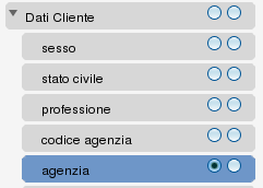 Caso d uso: analisi lamentele e reclami clienti 3 di 7 1. Drill down che porta a restringere a soli 1452 records 2. Passo a vista Connessioni 3.