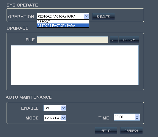 3.4.3.7 INFORMAZIONI DI SISTEMA Selezionare per accedere all interfaccia delle informazioni di sistema.