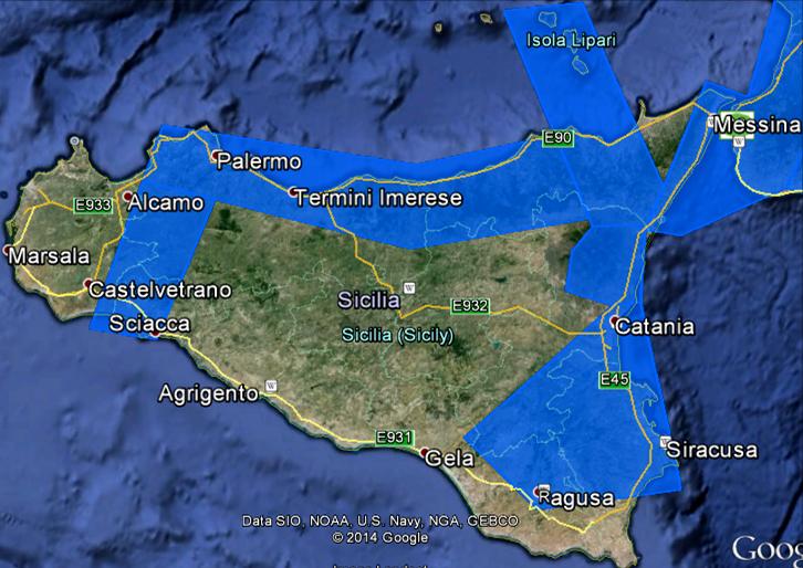 Canicattì X Mw(933) = 6.14 ZS934 X ZS933 R933 = R905 53.30 = km 99,04 km R933 = 53.30 km Ms(i)= 1+3log(Ri) Ms(933)= 6.18 R934 = 67.