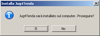 3 Utilizzo dell'installatore Appena avviato l'installatore chiederà quale lingua si intende utilizzare. Si scelga l'italiano.