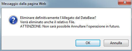 La Tabella dei File Allegati contiene i seguenti campi: File: visualizza un link grafico per accedere al file allegato allo strumento.