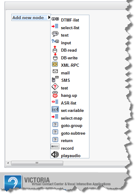 State of the art of the product (2/3) 6 Shot cut to labelled nodes VICTORIA existing building blocks allowing to ease the service set up and management User selection form value text list Voice