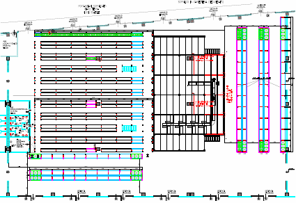 Primo piano: Area a box tecnico con capacità ricettiva di 7.