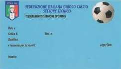 ALLENATORI Modalità accesso al recinto di gioco Valido per tutti i campionati L.N.D.