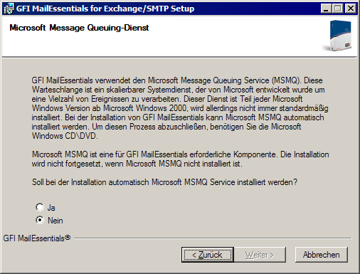 9. Specificare l indirizzo di posta elettronica a cui inviare le notifiche (per es., filtri antispam non efficaci, raccolte di spam). Schermata 68 - Selezione della modalità SMTP 10.