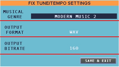 * Circa la funzione FIX TRANSPOSE Questa funzione, alternativa alla trasposizione in tempo reale (TRANSP:Off/On) in Global Song Settings, permette di applicare trasposizioni tonali e di tempo a files