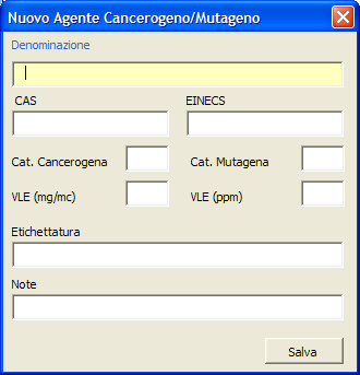 Nota: come illustrato nella tabella riportata qui sopra, ogni volta che si effettua una scelta mediante i combobox, viene automaticamente calcolato un punteggio, che viene riportato nella tabella